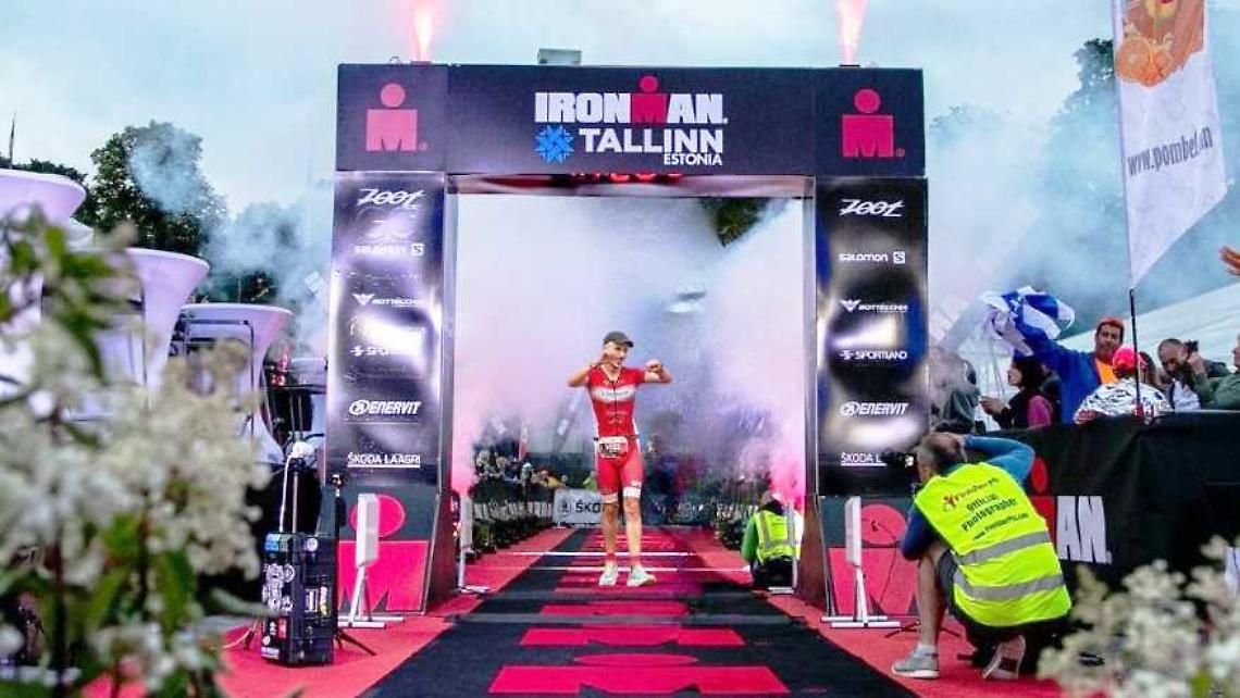 Aldo Bongiovanni vola fino in Estonia e completa il suo terzo Ironman