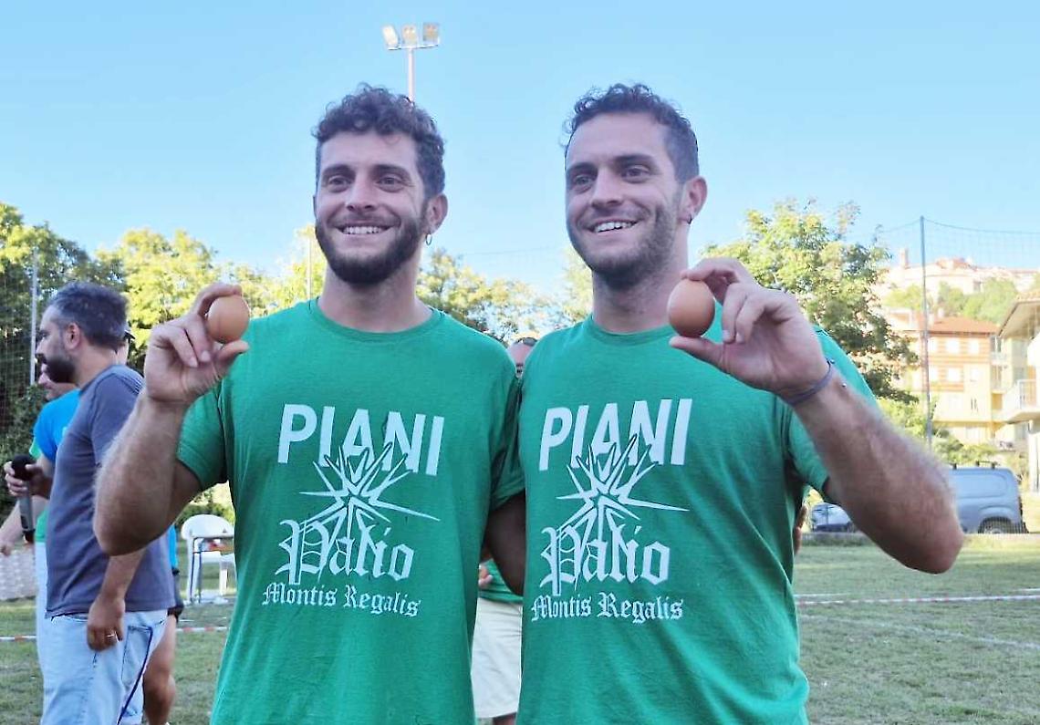 Palio Montis Regalis: lo storico "Lancio dell'uovo" sorride ai Piani