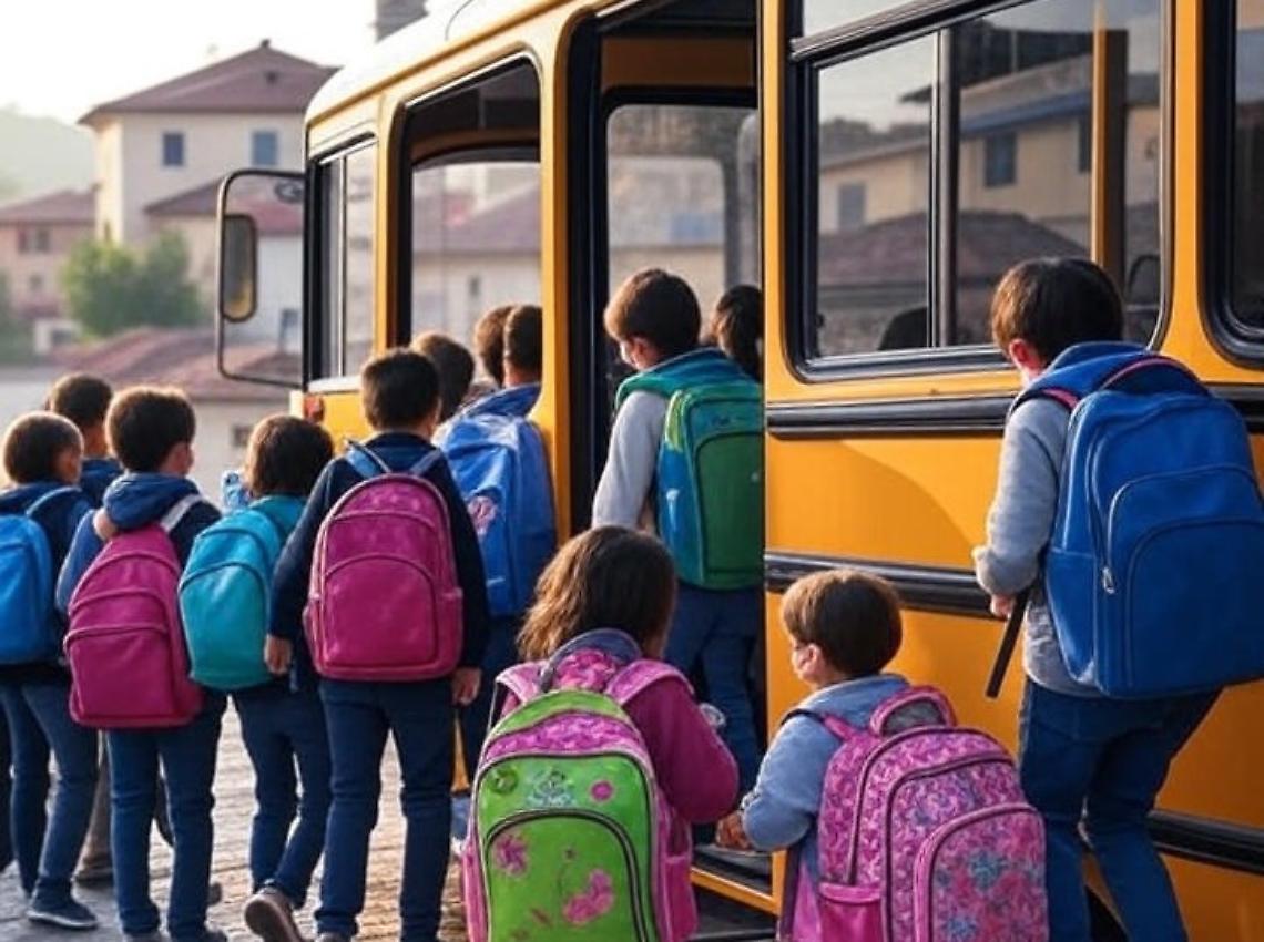 Trasporto scolastico, contributi alle famiglie: aperto il bando 2025/2026