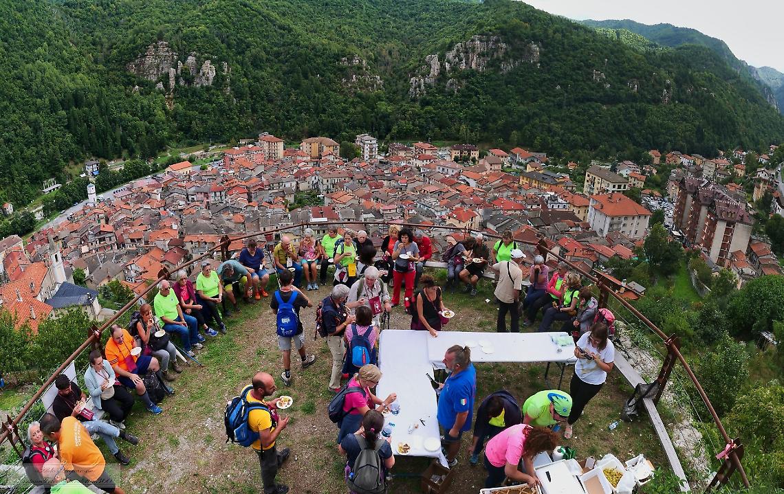 120 escursionisti a passeggio sulla Balconata di Ormea