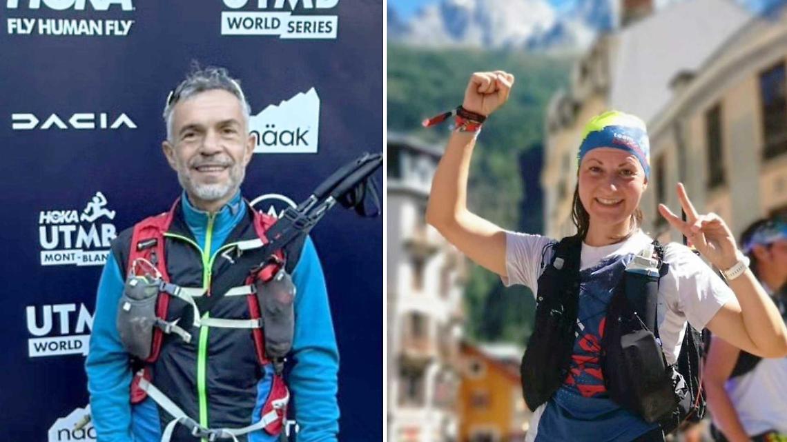 Erik e Michela completano la sfida del Monte Bianco 