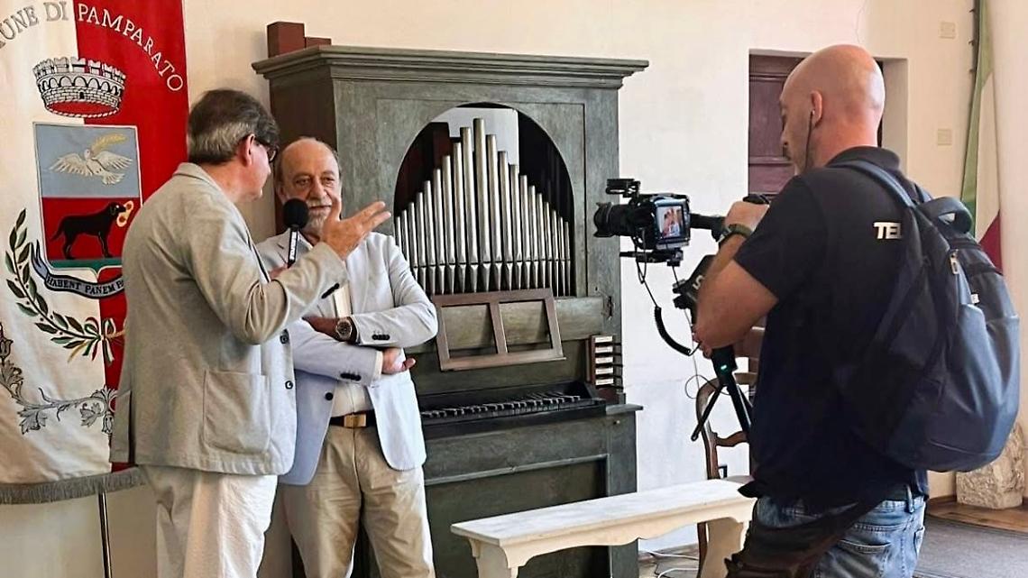 Pamparato protagonista su Telecupole con “Terraverde”