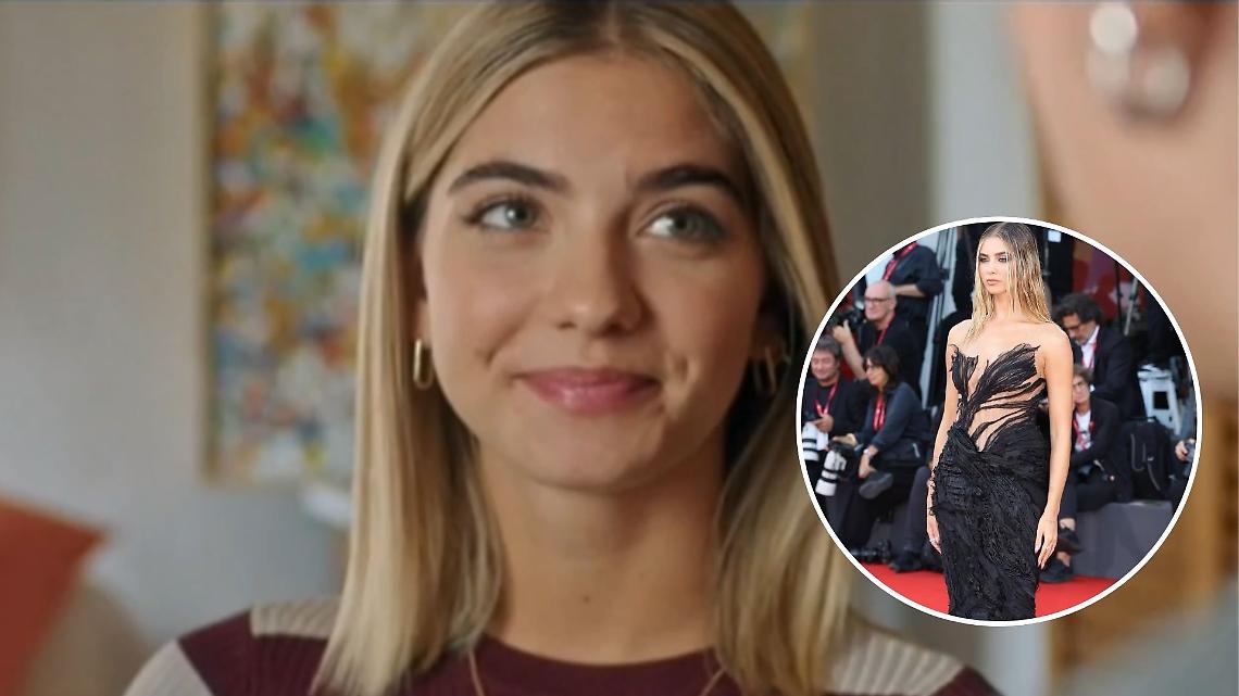 L'influencer monregalese Alessia Lanza non è passata inosservata sul red carpet di Venezia 