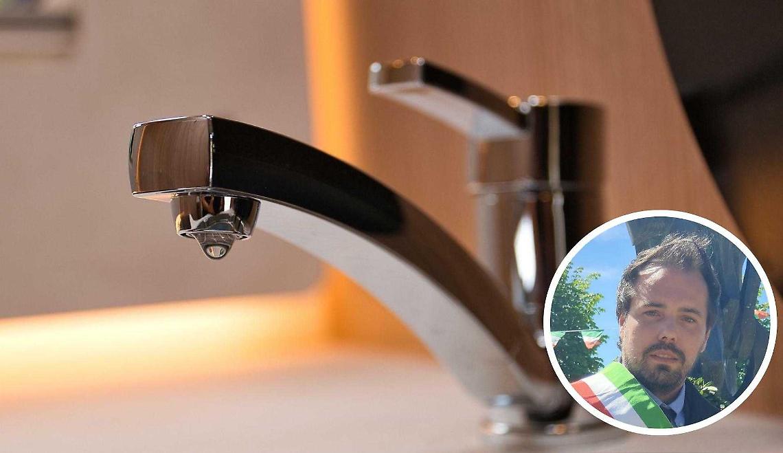 Carrù senza acqua per la rottura di una tubazione