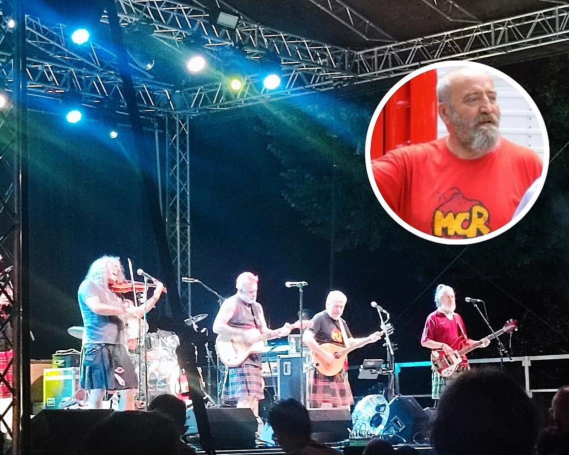I Modena City Ramblers a Cuneo ricordano "Talu" - VIDEO