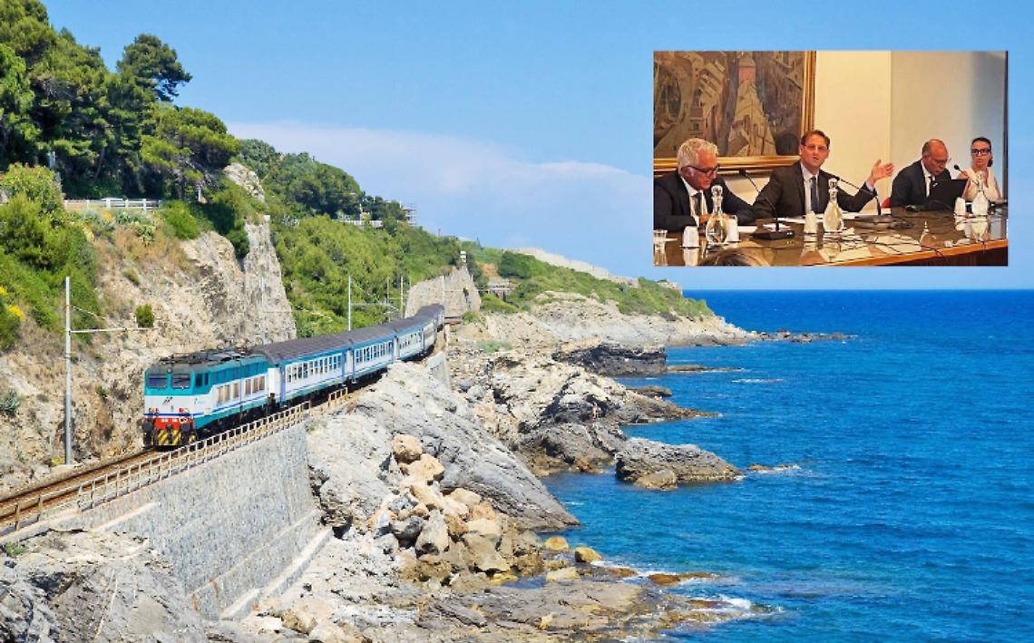 Dal Piemonte alla Liguria in treno: via ai primi passi per il raddoppio della linea Finale-Andora