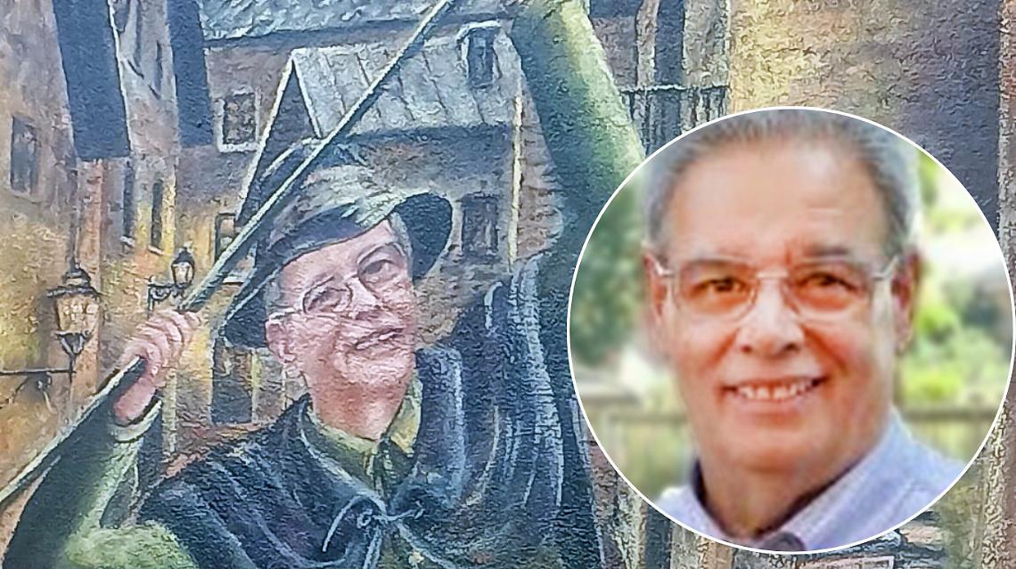 Da oggi a Prea, un murale racconta la passione di Carlo Odasso per la comunità