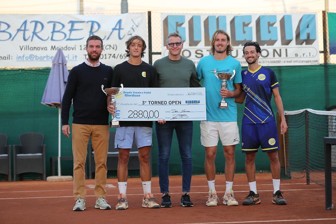 Il 23enne Denis Spiridon si prende la coppa dell'"Open Giuggia" 