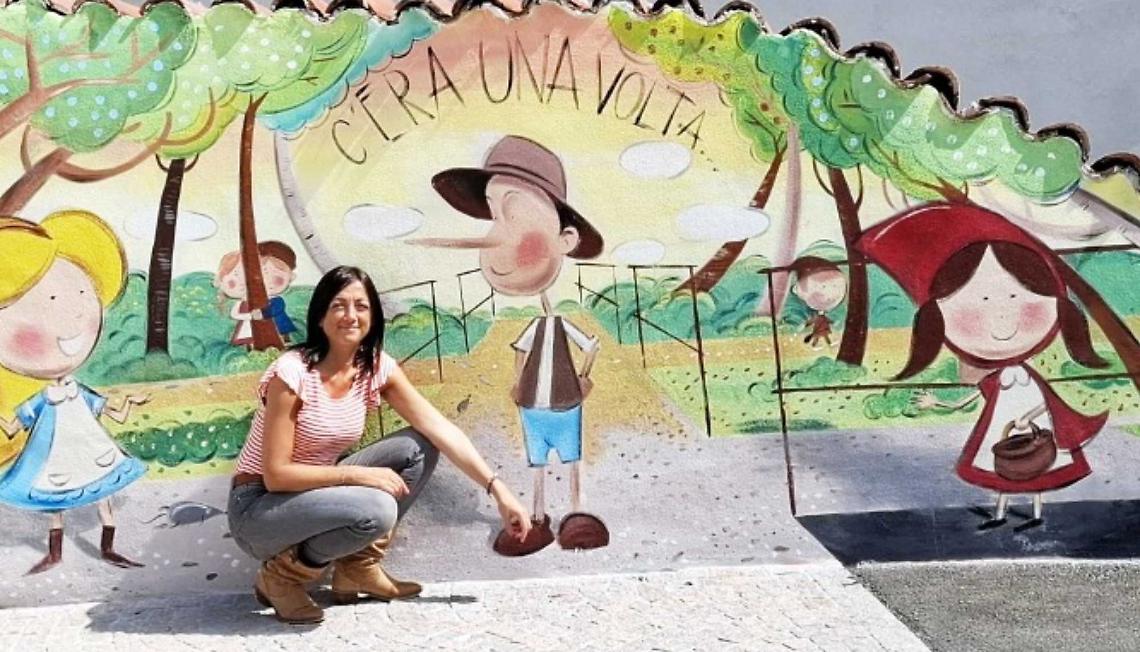 Dove i muri raccontano fiabe: nasce un angolo di pura magia