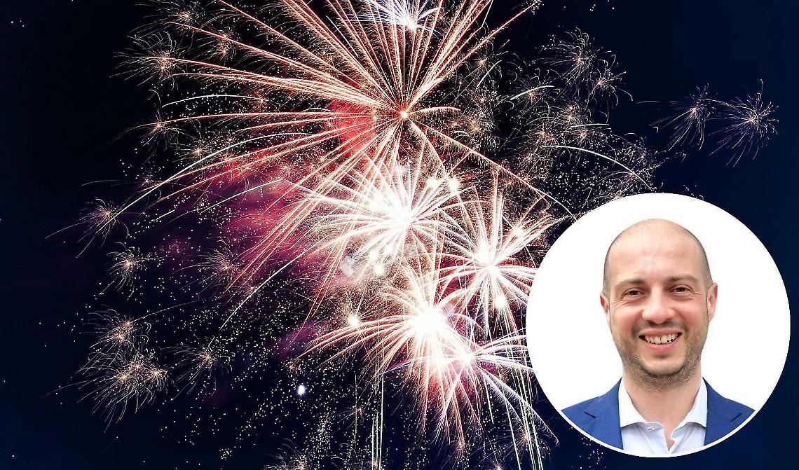 Niente fuochi d’artificio: «I soldi li diamo agli Ospedali"