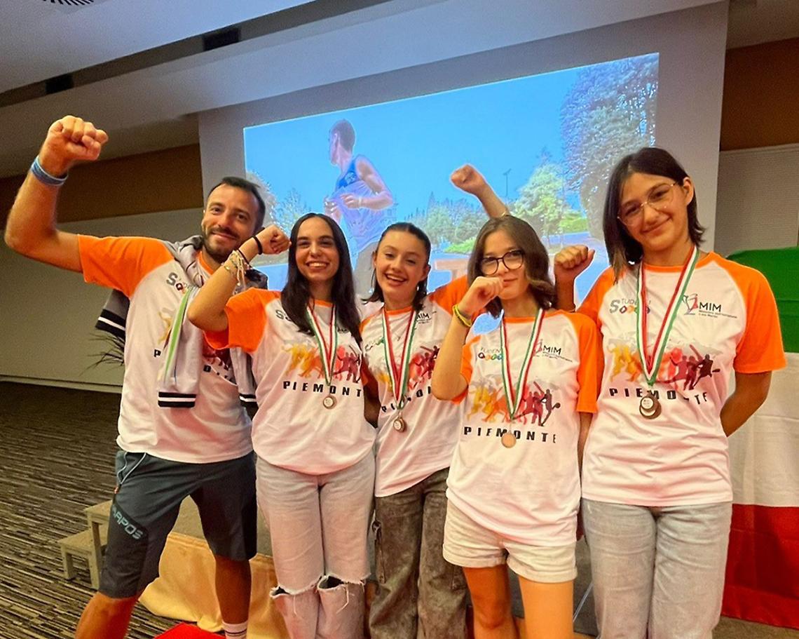 Quarte ai Nazionali: grandissime le ragazze del "Giolitti Bellisario"!