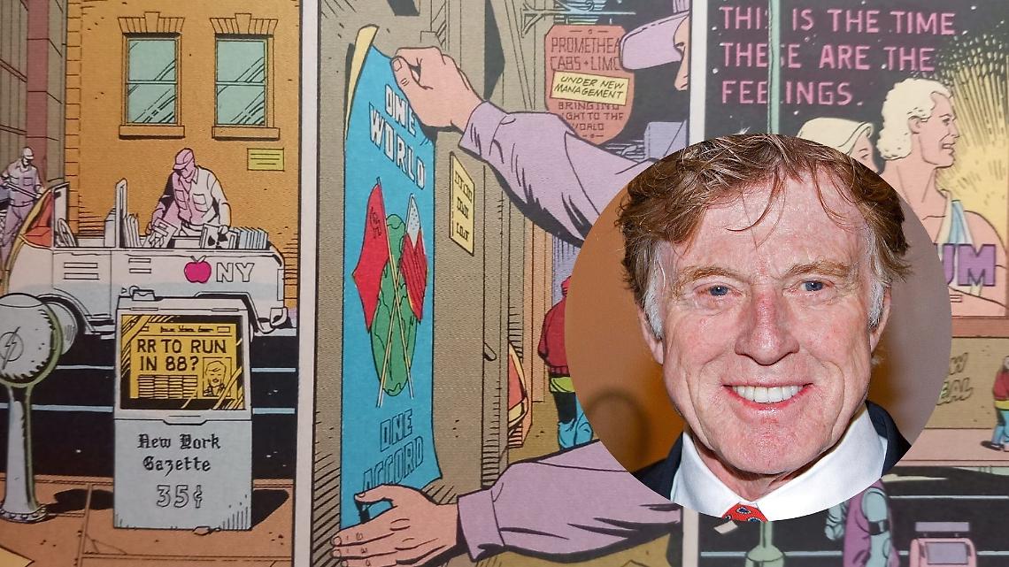 Robert Redford, il singolare omaggio di "Watchmen" di Alan Moore