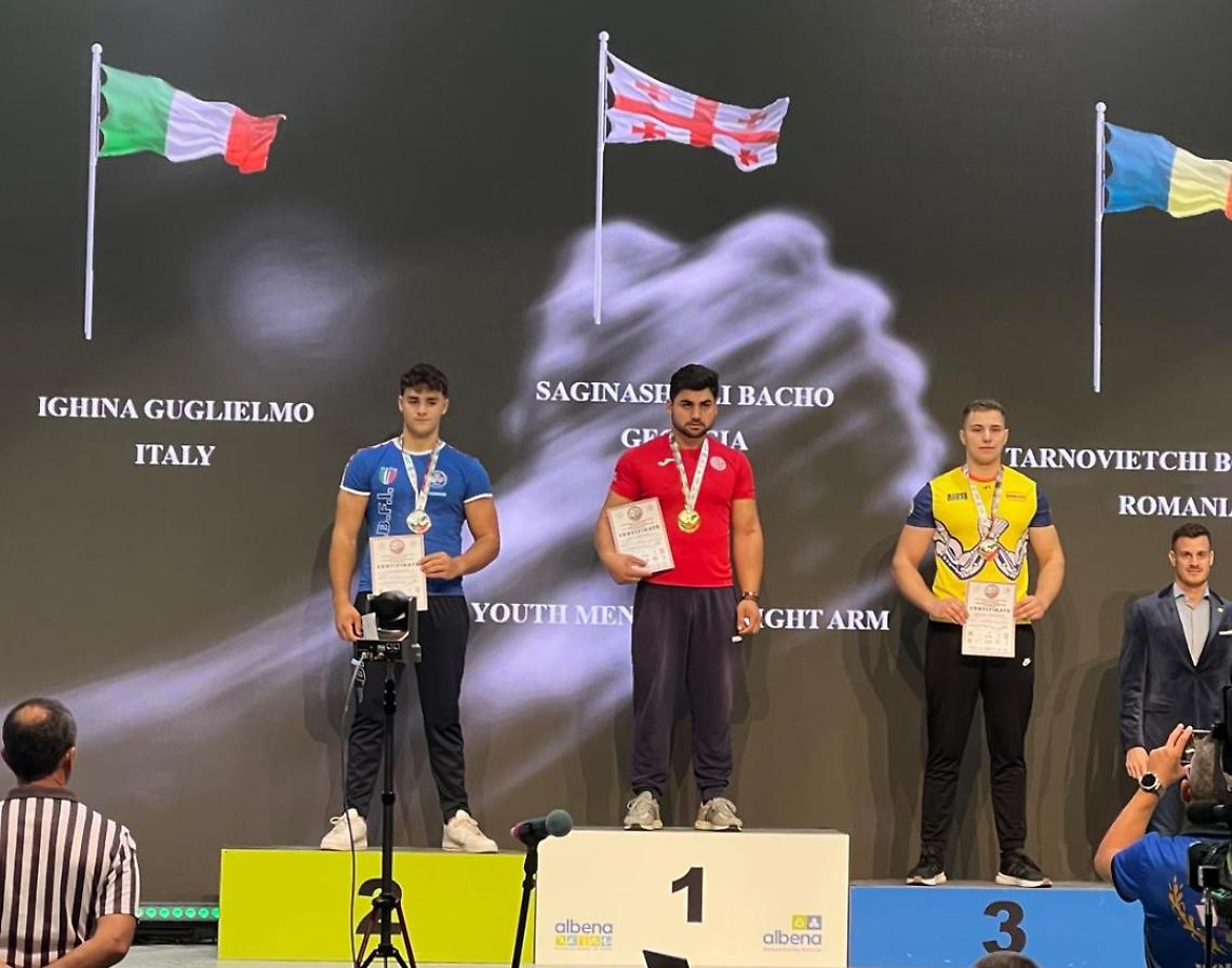 Arriva da Calizzano il vice campione del mondo di Braccio di Ferro