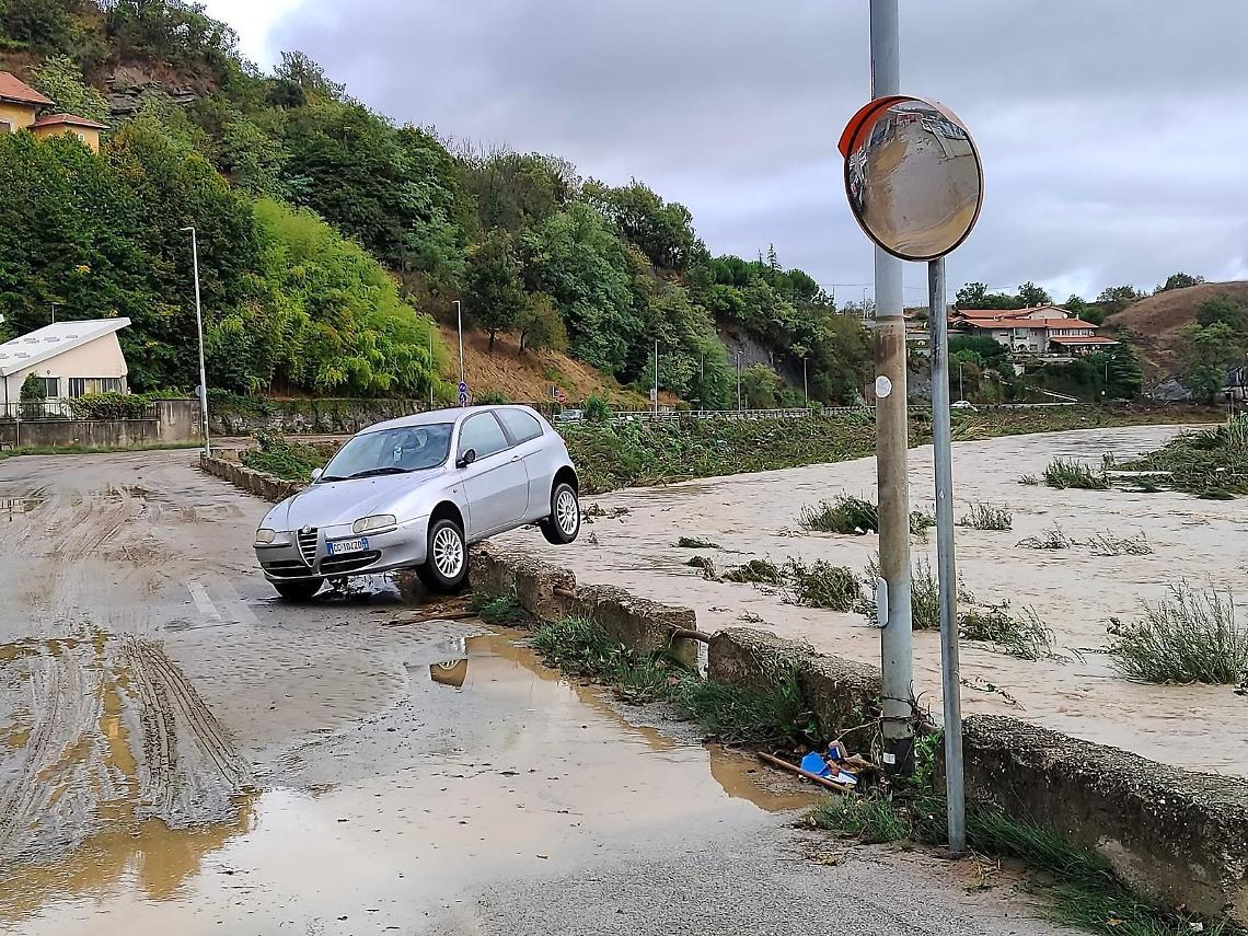 “Esonda il Bormida: la Val Bormida sott’acqua - LE FOTO