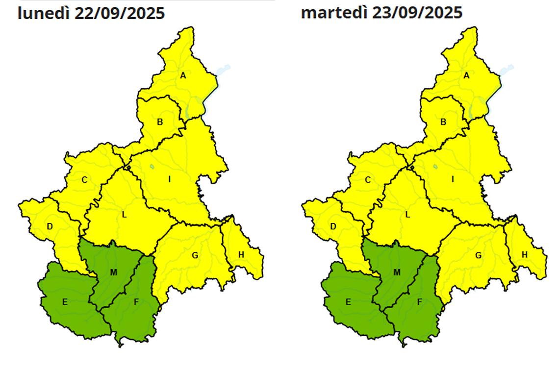 ARPOA: l'allerta meteo risparmia la "Granda"