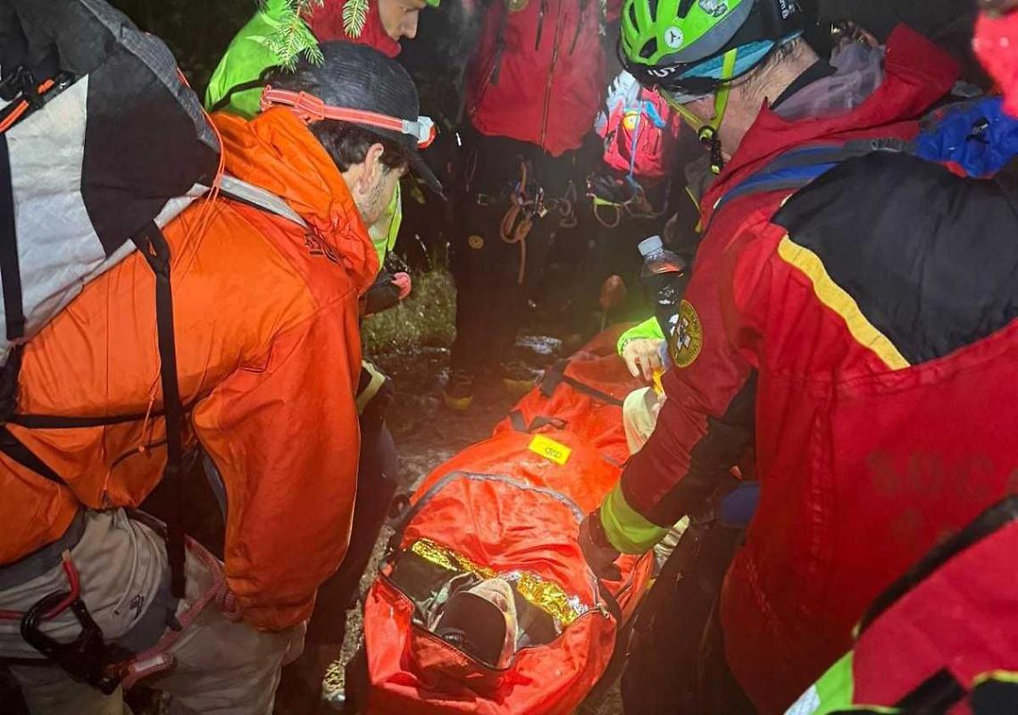 Vinadio, escursionista ferito al Lago Martel: soccorso alpino mobilitato fino a tarda notte