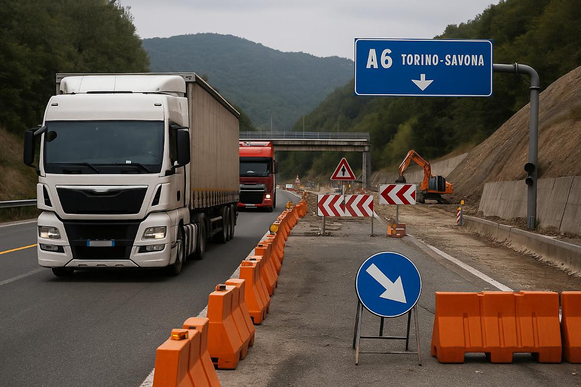 Cantieri sulla Torino-Savona: «Stop ai pedaggi»