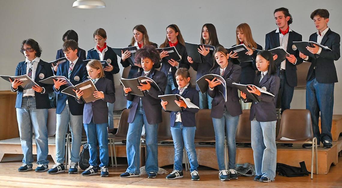 Scuola comunale di musica di Mondovì: una giornata di prova per il coro