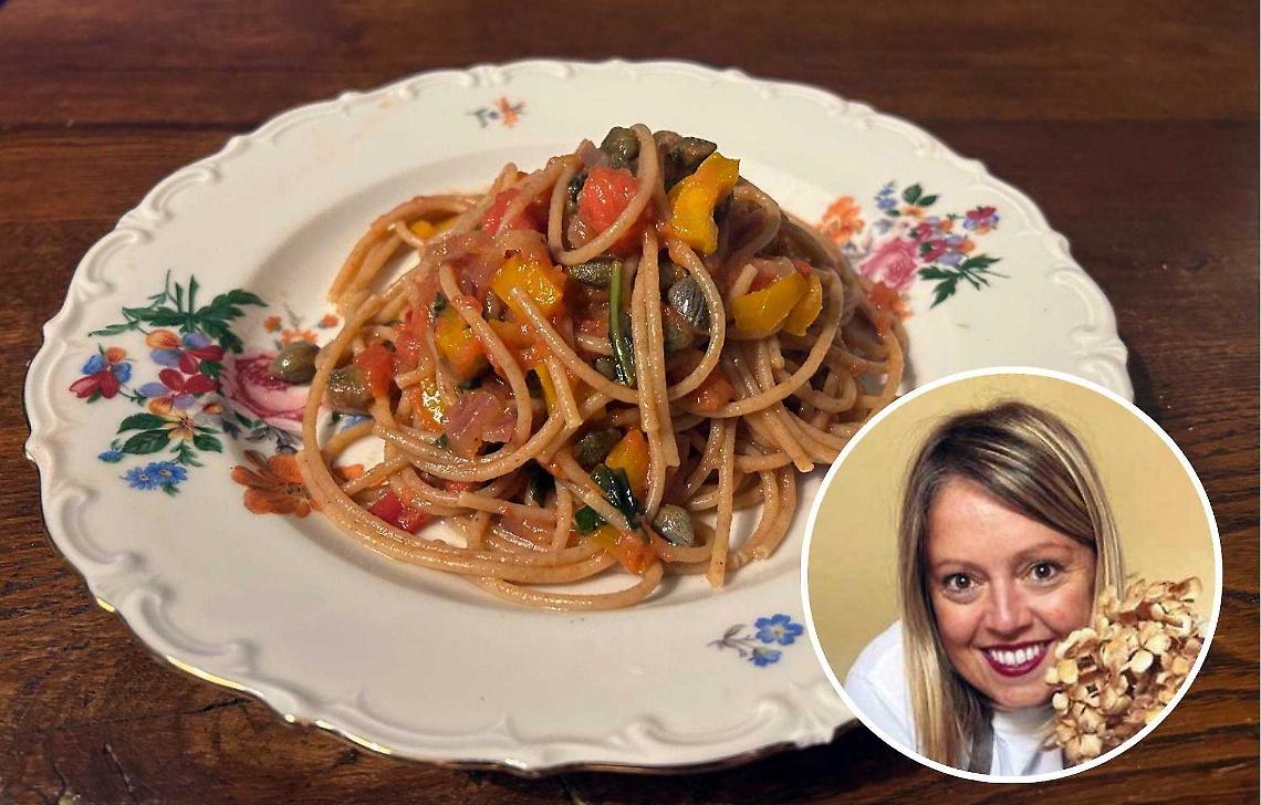 Pasta con il sugo di fine stagione