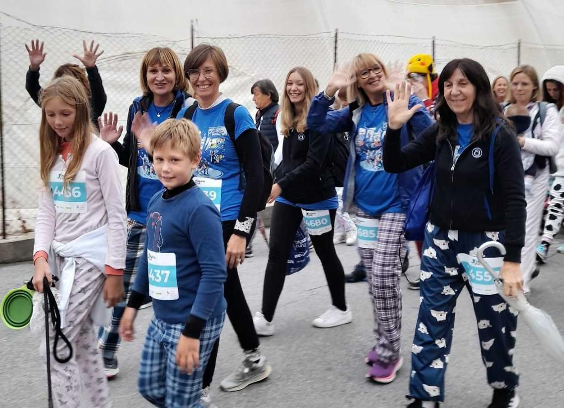 In pigiama per la solidarietà  ai bambini malati di tumore