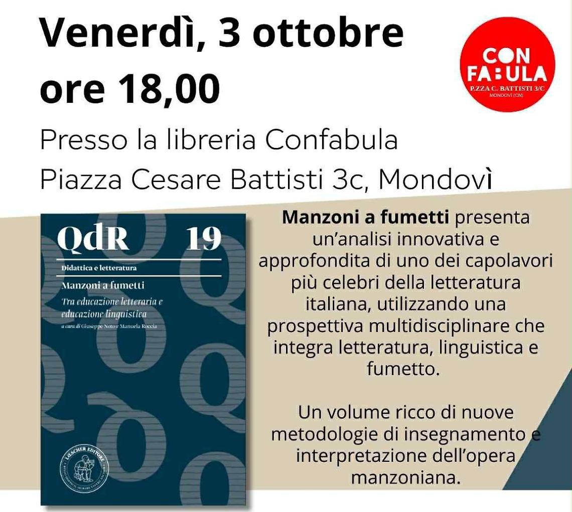"Manzoni a fumetti" da Confabula