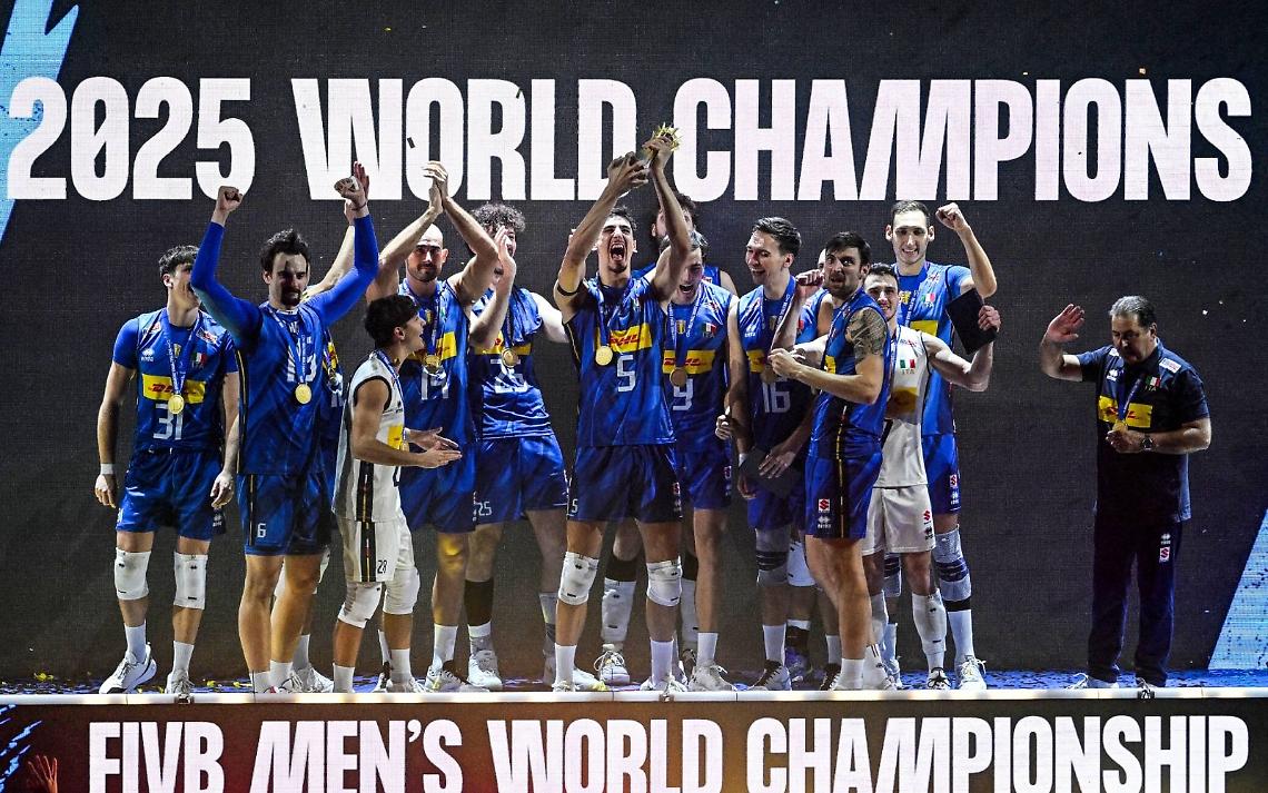 Italia del volley da leggenda: gli azzurri sono di nuovo campioni del mondo