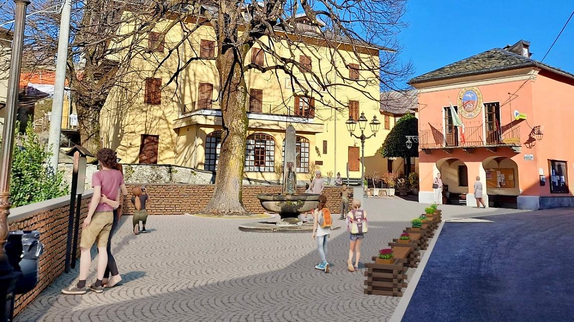 Pamparato ridisegna la sua piazza: al via i lavori per riportarla all’antico splendore