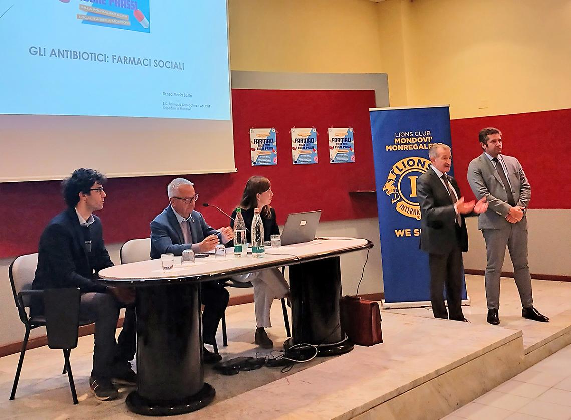 Lions Club serata farmaci