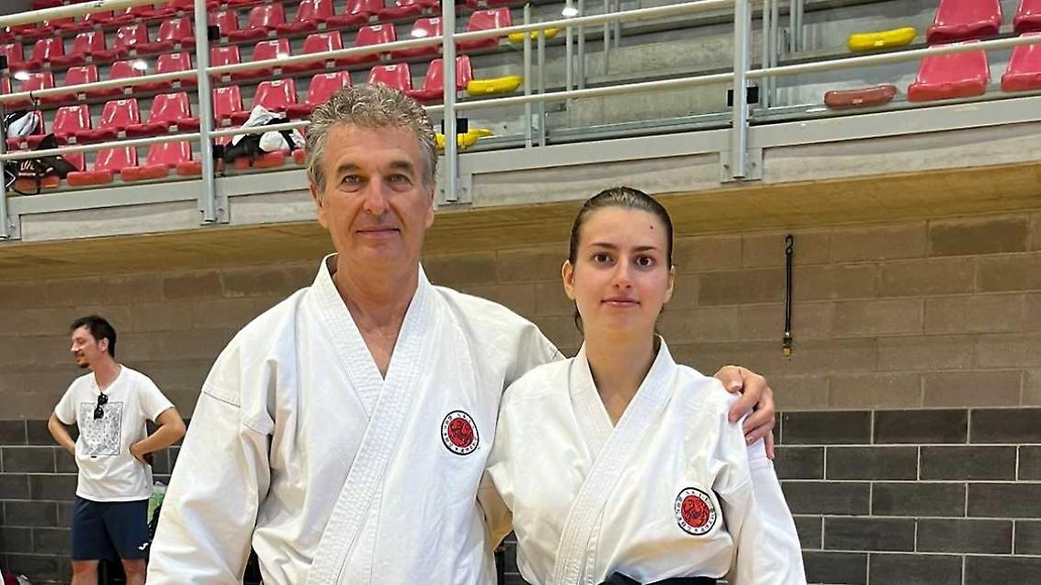 In Emilia Romagna la "funakoshina" Federica Musso diventa 1° Dan