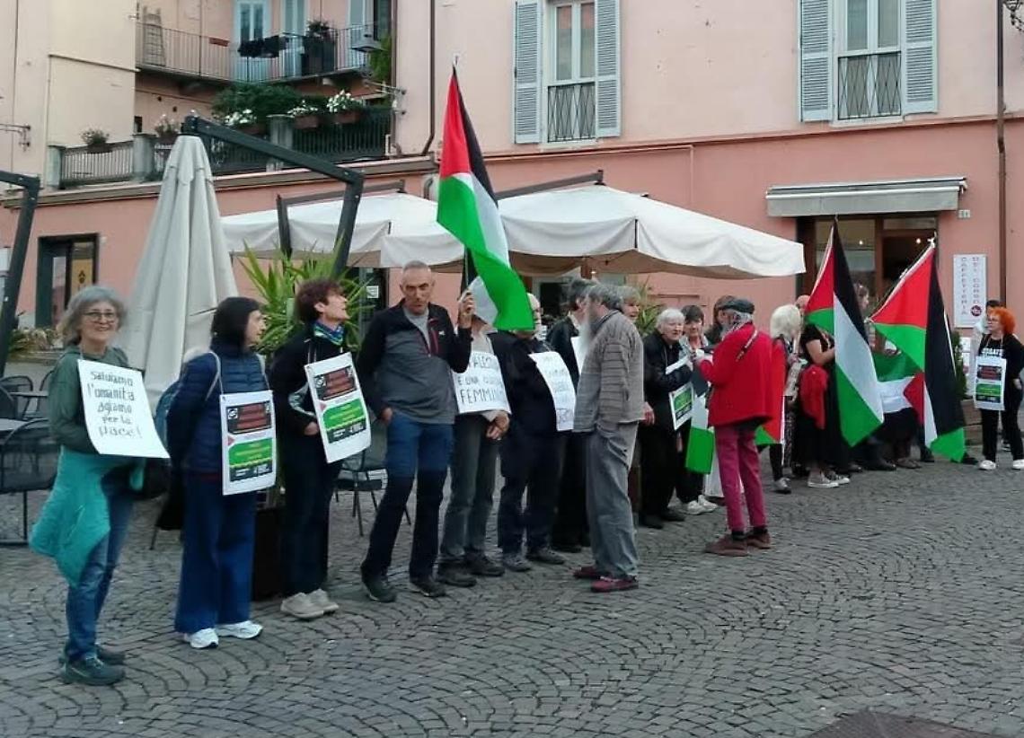 Venerdì mattina presidio per la Flotilla a Mondovì 