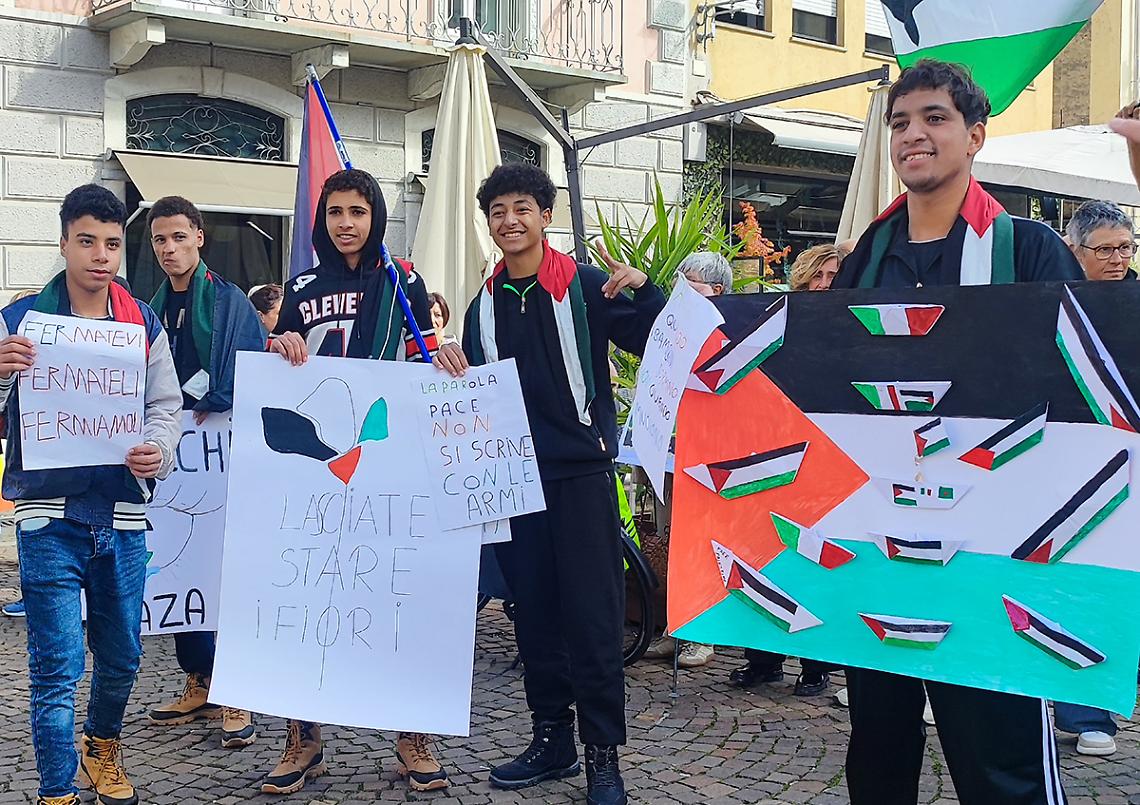 Sciopero generale, anche a Mondovì il presidio per Gaza e la Flotilla