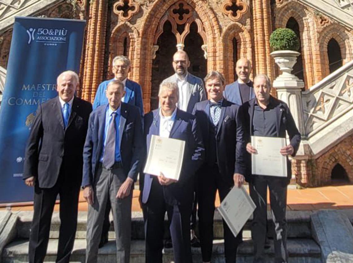 Una vita dedicata al commercio: i premiati monregalesi