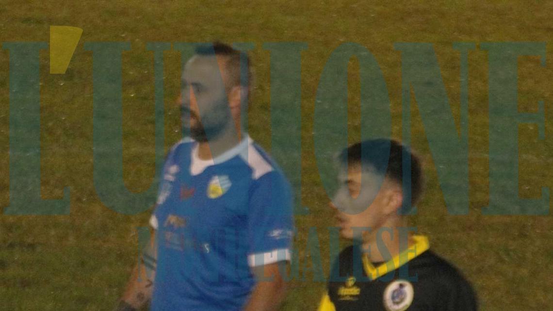 Il gol del 2-0 siglato da Rocca, uno dei protagonisti assoluti del match