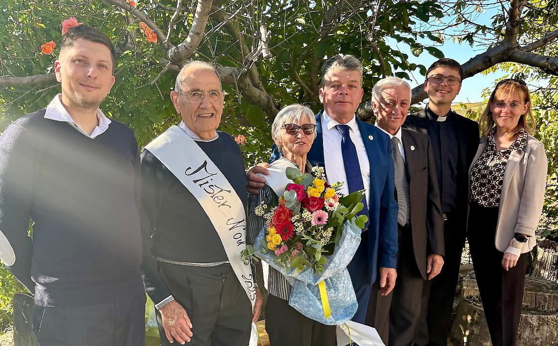 Rina e Giovanni, marito e moglie, sono  i "Nonni dell'anno"