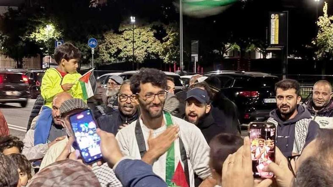 Global Flotilla, le prima parole di "Ab" Amajou: «La nostra sofferenza è nulla in confronto ai palestinesi»