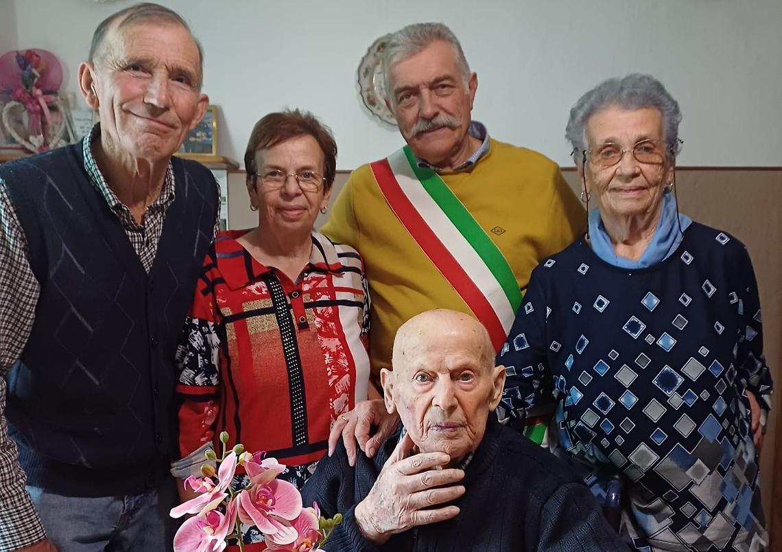 Memoria storica del paese, Emanuele compie oggi 99 anni