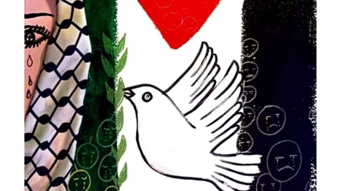 Disegnare la speranza: colori da Gaza allo studio Mauna