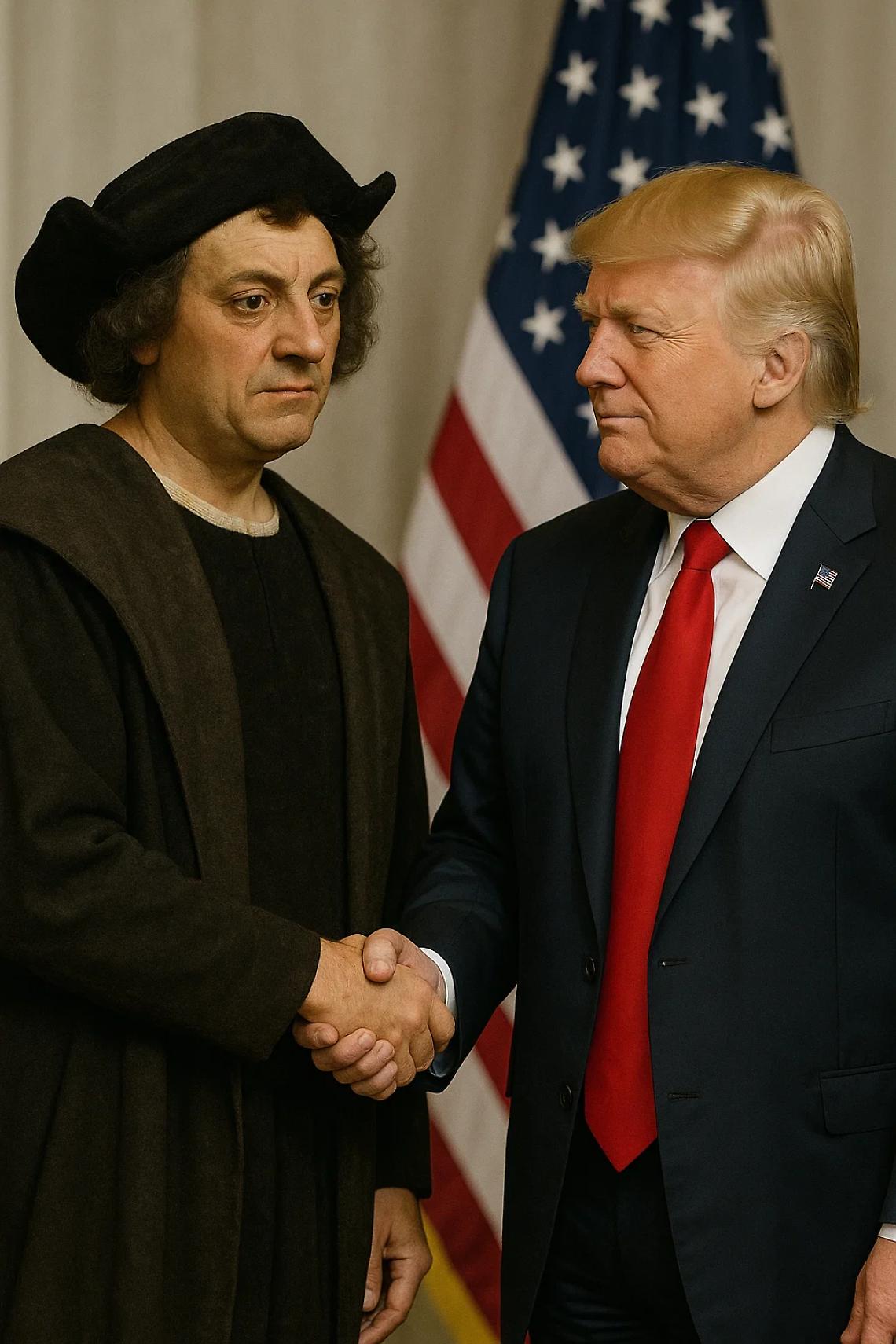 "Italians, we're back!" Donald Trump ripristina il Columbus Day