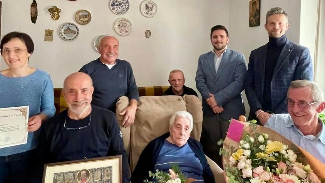 Margherita Bertolino festeggia 100 anni tra affetto e riconoscenza