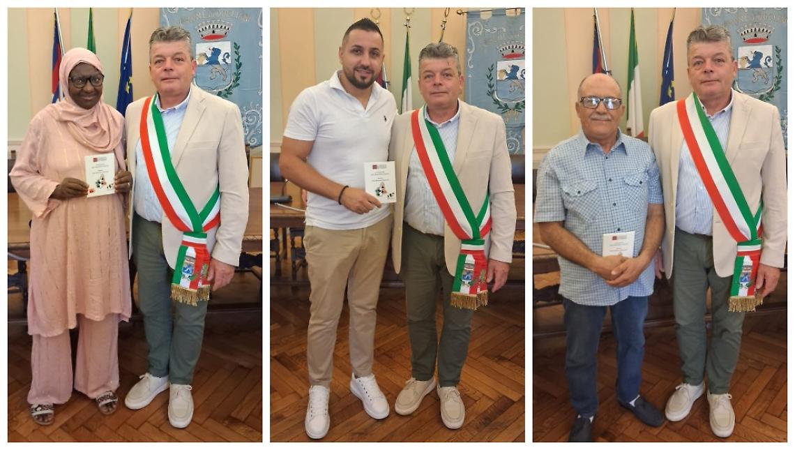 La comunità accoglie Maguette, Mohamed e Vlatko, nuovi cittadini italiani