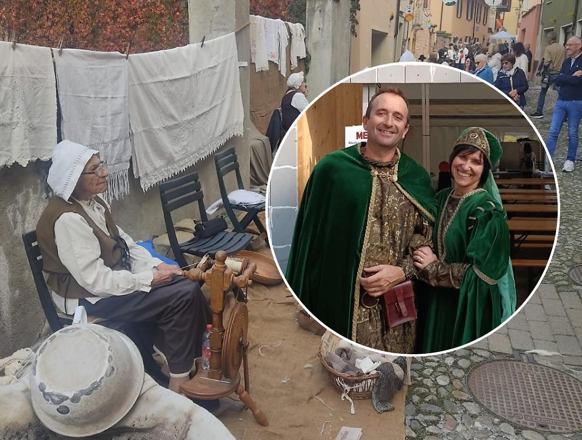 Il rione che torna indietro nel tempo: il successo di "Autumnus Caraxonensis"