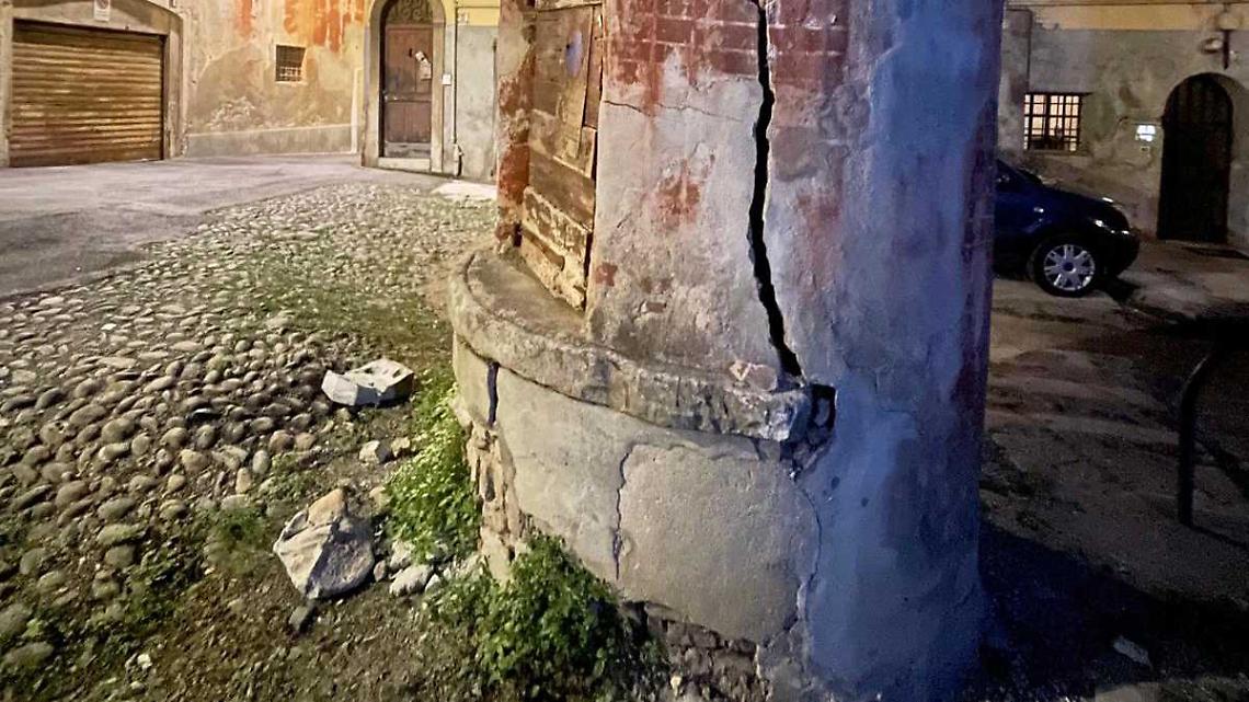 Danneggiato l'antico pozzo con oltre quattro secoli di storia 