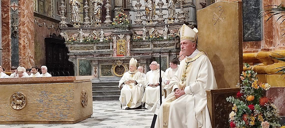 Riaperta dopo i lavori la Cattedrale di Mondovì: intensa celebrazione con il vescovo