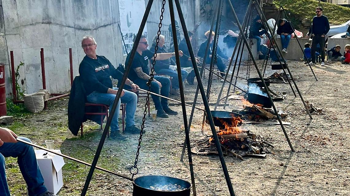 Weekend di festa a Sant’Anna Collarea: successo per pizza, polenta e castagne