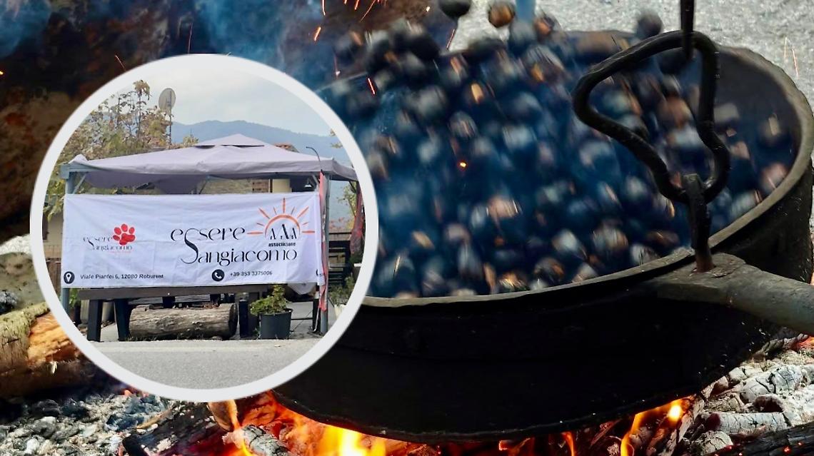 San Giacomo di Roburent, buona la prima: la castagnata scalda il paese e prepara il bis di festa