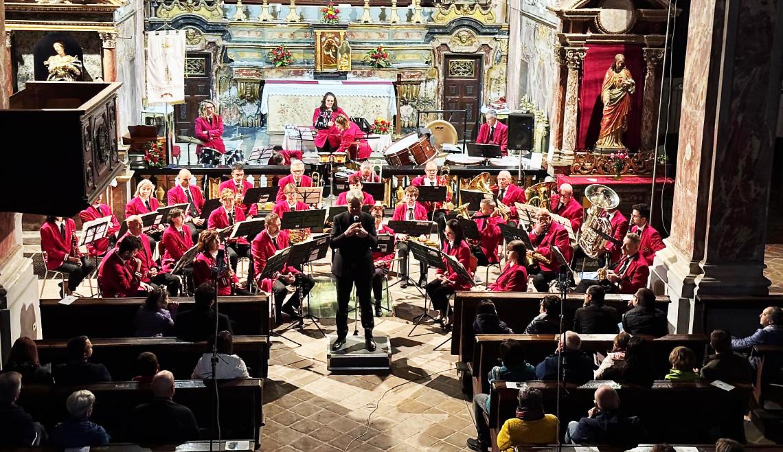 Un grande concerto per festeggiare i 35 anni della Banda musicale della città