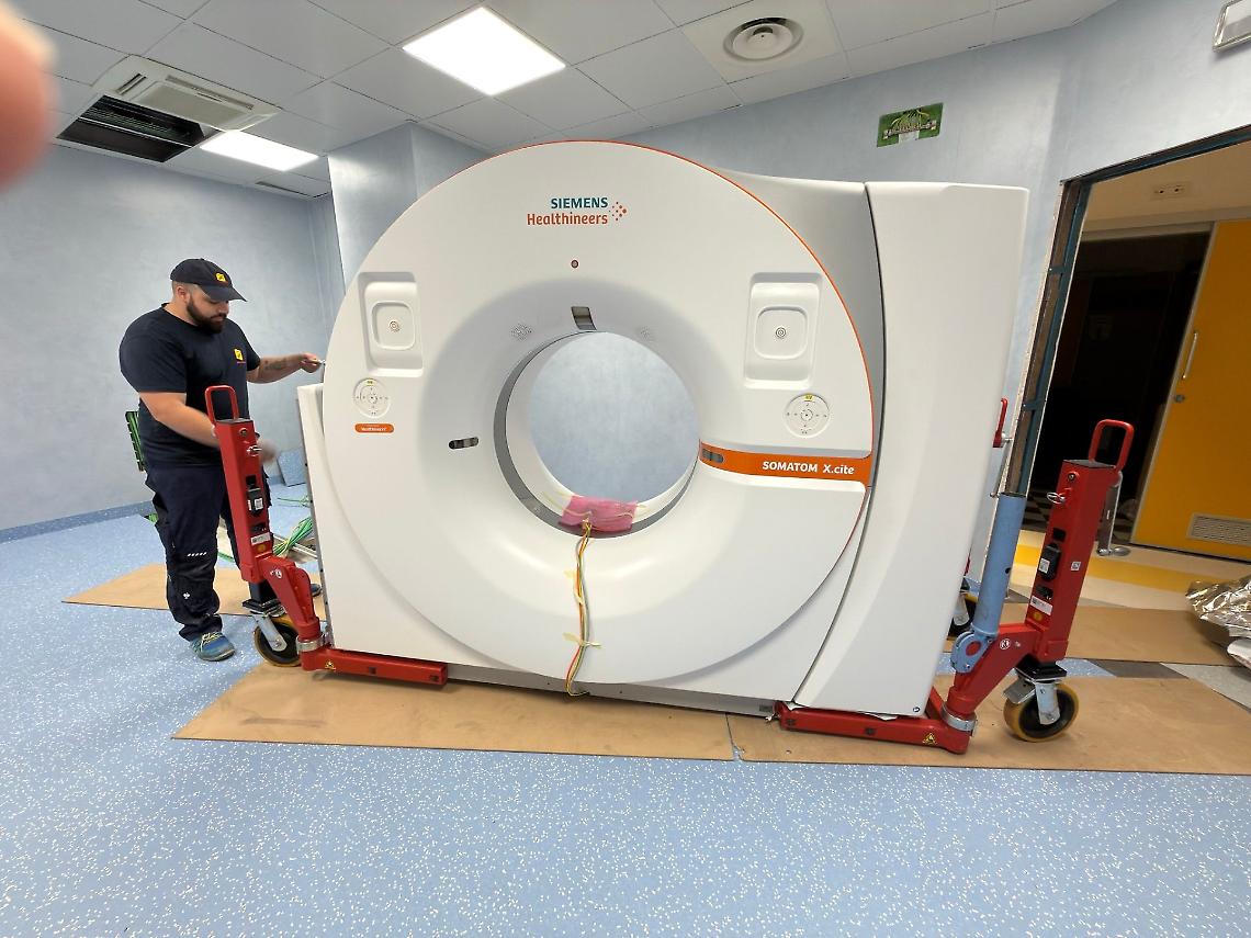 Arrivata la nuova TAC all’Ospedale 