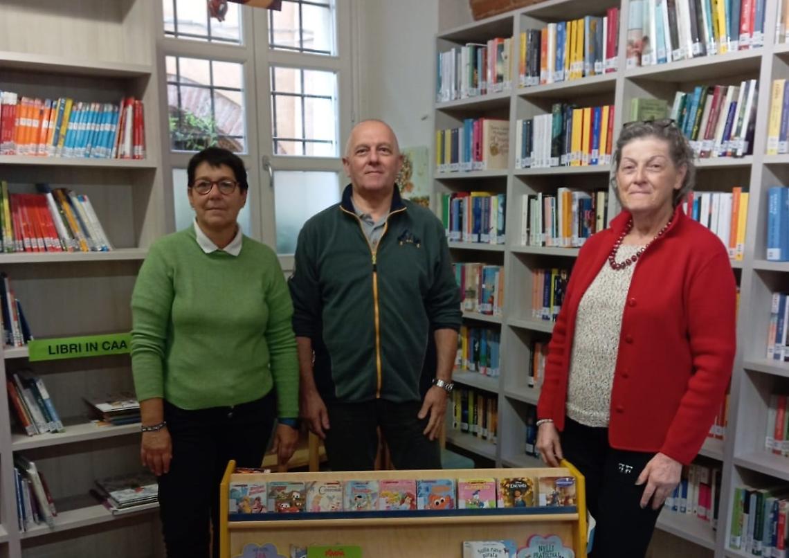 Spostata al piano terra e ora accessibile a tutti, rivive l'antica Biblioteca