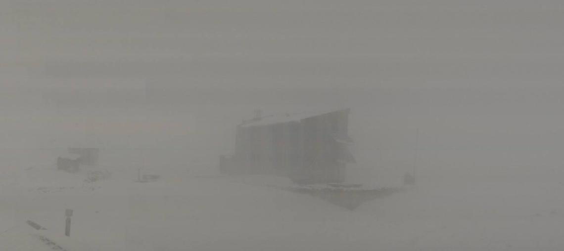 Bufera di neve nelle alte Valli di Lanzo: temperatura crollata a -5 gradi
