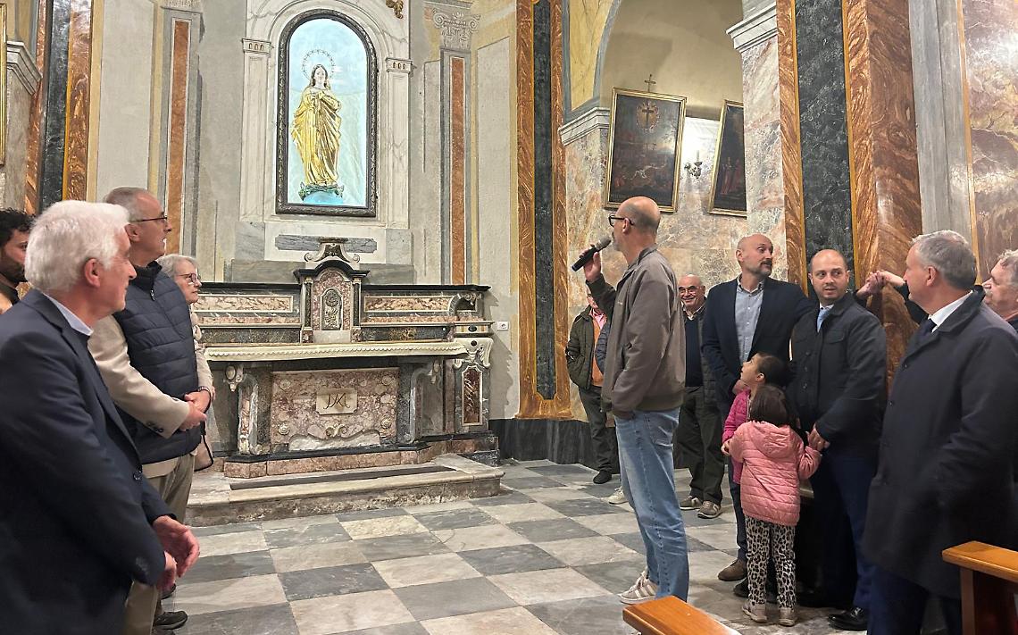 Inaugurato ufficialmente il restauro di tre cappelle del Duomo di Ceva